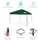 Best Choice Products 8x8ft Easy Setup Pop Up Canopy w/ 1-Button Setup, Wheeled Case, 4 Weight Bags